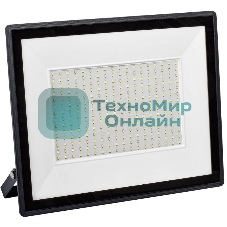 Прожектор светодиодный СДО 06-200 6500К IP65 черный IEK LPDO601-200-65-K02