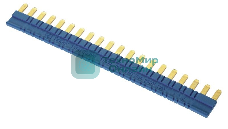 Соединитель шинный 20п син. FINDER 09320