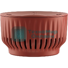 Умная колонка Sber SberBoom Mini, 5Вт, 1.0, мультирум, стереопара, детектор шума, световая индикация, Wi-Fi, Bluetooth 5.0, Салют, марсианский красный