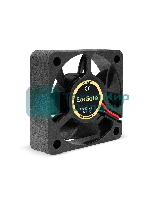 Вентилятор для корпуса ExeGate EX05015B2P черный, 50 мм, 6000 об/мин, 33 дБ, 2 pin