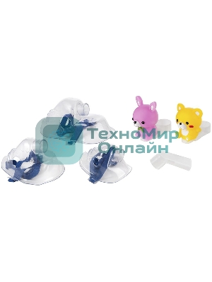 Ингалятор OMRON NE-C24 Kids компрессорный, детский, желтый