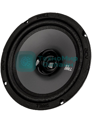 Колонки автомобильные ACV DRALL DR6 (без решетки) 210Вт 96дБ 3Ом 16см (6.5дюйм) (ком.:2кол.) широкополосные однополосные