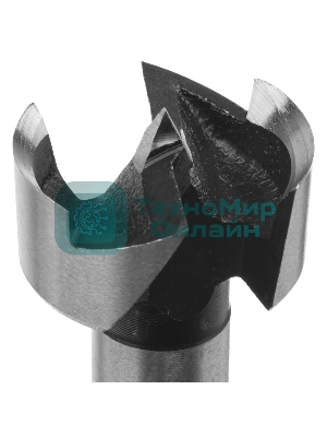 Набор сверл Форстнера по дереву Sparta 10-15-20-25-35 мм, 5 шт, в дерев. боксе, цилин. хвостовик