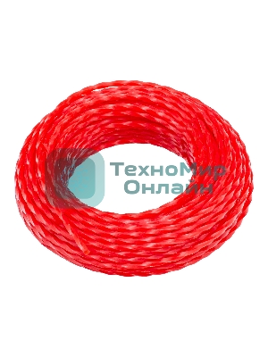 Леска для триммера MTX витой квадрат 3,0 мм х 15 м