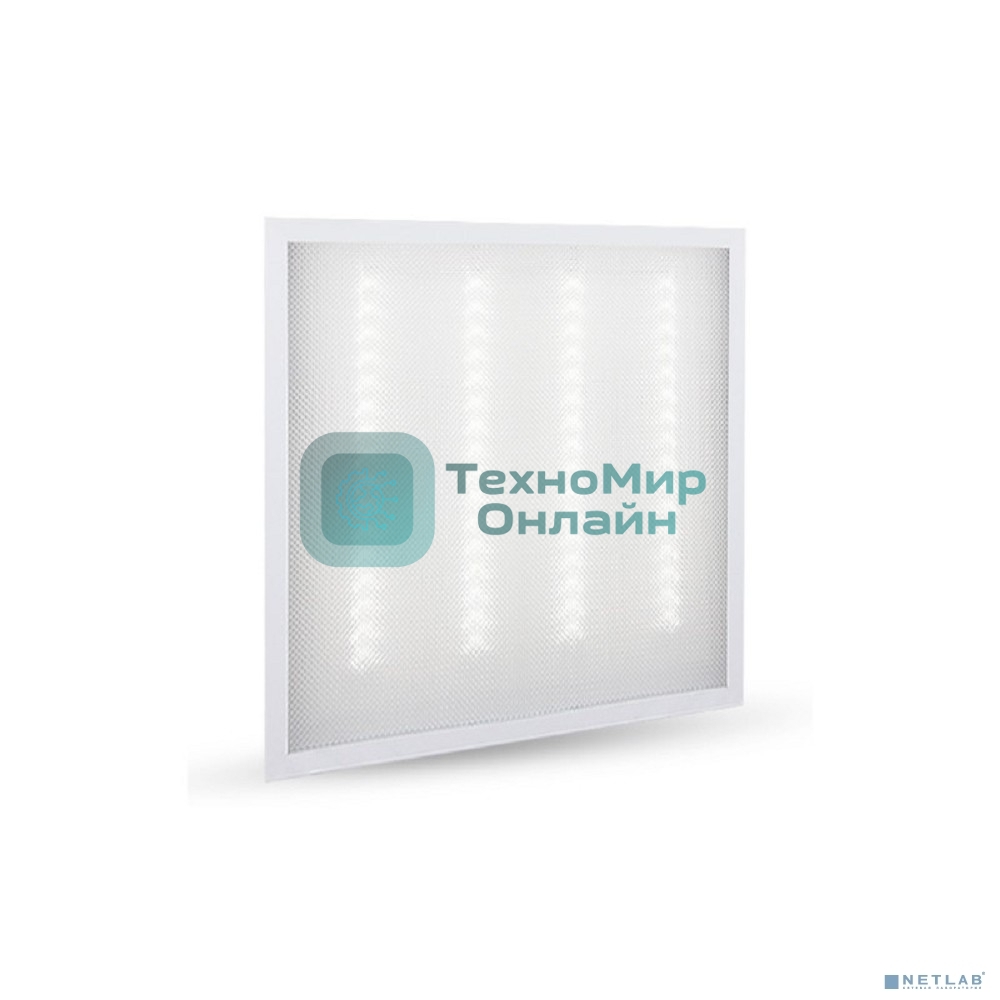 Панель светодиодная Ultraflash LTL-6060-19 (Универс. LED панель, 36Вт, 6000К, призматический рассеиватель)