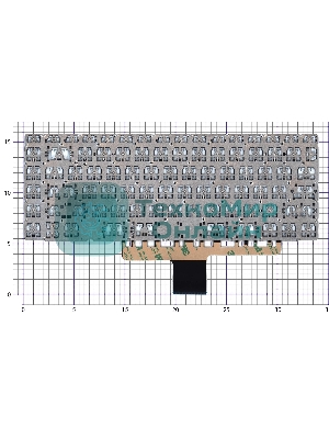 Клавиатура для ноутбука HP Envy 14-EB черная
