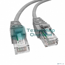 Патч-корд NTSS PREMIUM 2xRJ45/8P8C, T568B UTP CAT5e LSZH 7 метров, серый NTSS-PC-PM-UTP-RJ45-5e-7.0-LSZH-GY