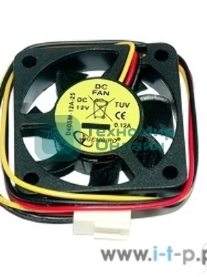 Вентилятор для корпуса Gembird черный, 40 мм, 5000 об/мин, 27 дБ, 3 pin