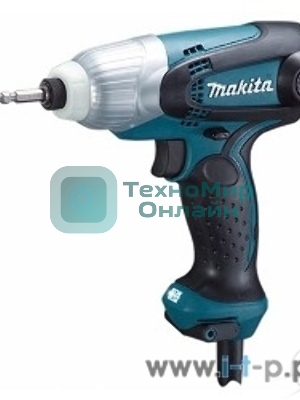 Дрель-шуруповерт сетевой Makita TD0101F, Сетевой, 230Вт, Ударный