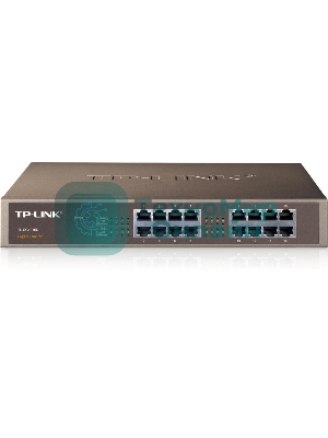 Коммутатор TP-Link SMB TL-SG1016D неуправляемый настольный/19U 16x10/100/1000BASE-T
