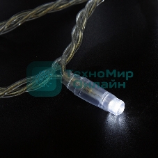 Гирлянда Neon-night Нить 10м, постоянное свечение, прозрачный ПВХ, 24В, белый