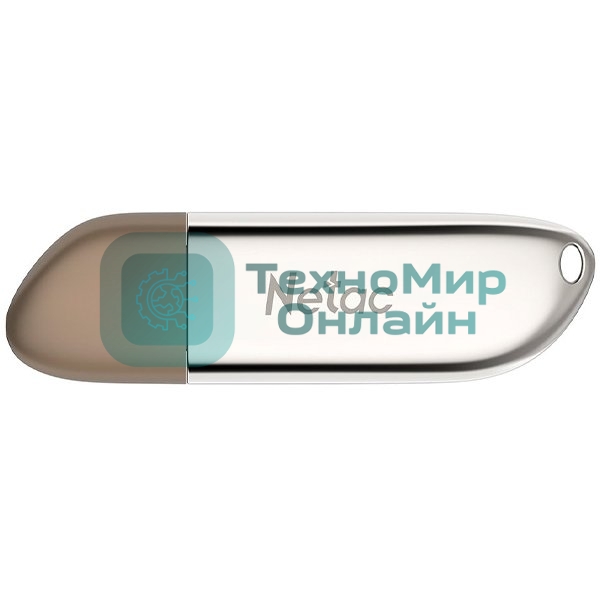 Флешка USB Netac U352 (NT03U352N-032G-20PN), 32Gb, USB 2.0, R/W 50/15, серебристый