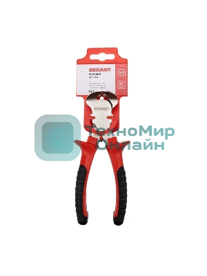 Кусачки торцевые Rexant 160 мм никелированные, двухкомпонентные рукоятки