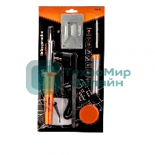 Набор для пайки Sparta 5 пред. (паяльник 30 Вт, подставка, жало, паста, припой)