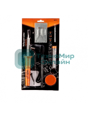 Набор для пайки Sparta 5 пред. (паяльник 30 Вт, подставка, жало, паста, припой)