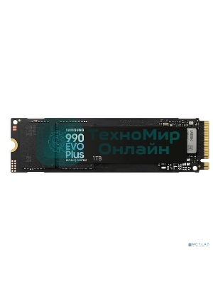 Накопитель SSD Samsung 990 EVO Plus, 1024 Gb, M.2 2280, PCIe 4.0 x4, NVMe, R/W 7150/6300