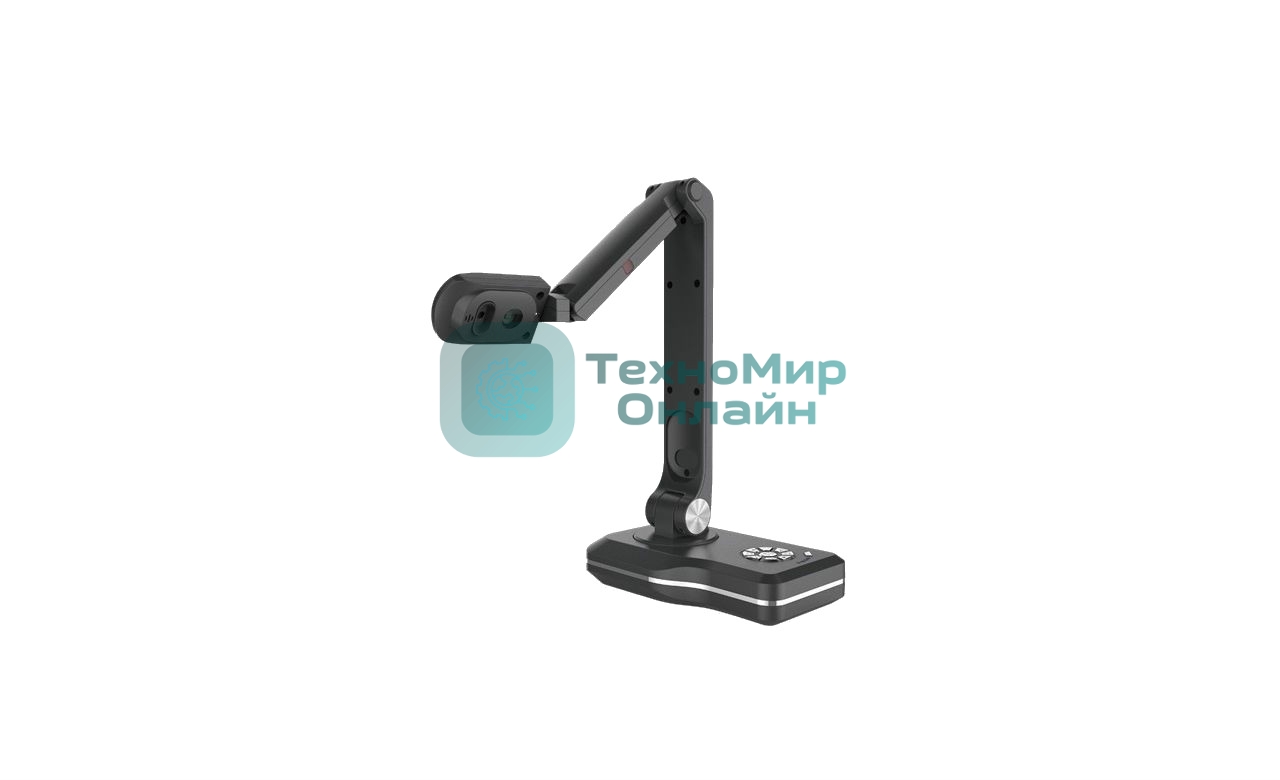Документ-камера IQBoard [IQView E3511] 5 мегапикселей (разрешение 2592x1944), 100 digital zoom, интерфейсы: HDMI, VGA, USB 2.0, слот для SD card, светодиодная подсветка, A3, встроенное программное обеспечение без установки на ПК