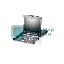 Квм консоль ATEN SINGLE RAIL 16P PS/2-USB LCDKVMP 19INCH (CL5716NR).