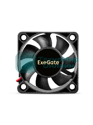 Вентилятор для корпуса ExeGate EX05015B2P черный, 50 мм, 6000 об/мин, 33 дБ, 2 pin