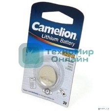 Батарейка литиевая Camelion CR2016 BL-1 (CR2016-BP1, 3V)