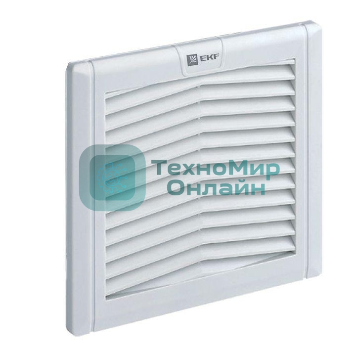 Решетка вентиляционная с фильтром 124x124мм IP54 PROxima EKF EXF52