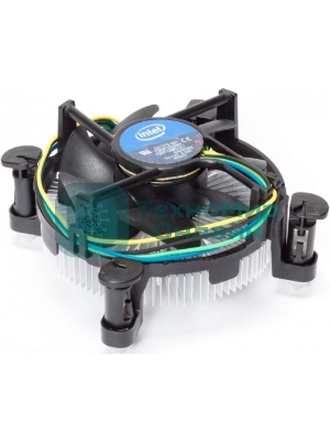 Кулер Intel E97379серебристый/черный 90мм алюминий 2500rpm 27db 4-pin 73W 58мм