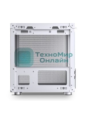 Компьютерный корпус без блока питания Case JONSBO C6, Mini-Tower, no fan, 1xUSB-A 3.2 + 1xUSB-C 3.2, mATX, mITX White