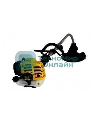 Триммер Champion T252 переносной триммер бензиновый 2х тактный двигатель, 25 см³, 1 л.с. ширина скашивания: 35 см в комплекте: леска (1.6 мм), плечевой ремень вес: 5.2 кг бак на 0.75 л изогнутая штанга уровень шума 102 дБ