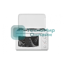 Плита комбинированная Gefest ПГЭ 120 белый, конфорок 2 газовых, духовка 18 л, 55 см x 40 см x 39 см