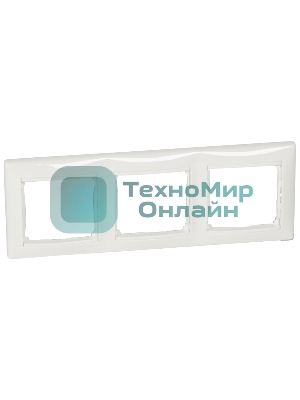 Рамка Valena - Белая - трехместная Legrand 774453