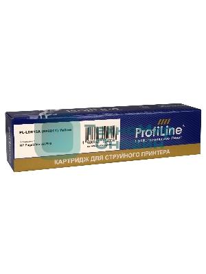 Картридж струйный ProfiLine PL-L0R15A (№981Y) для принтеров HP PageWide 556/586 с чернилами на пигментной основе Yellow 183 мл
