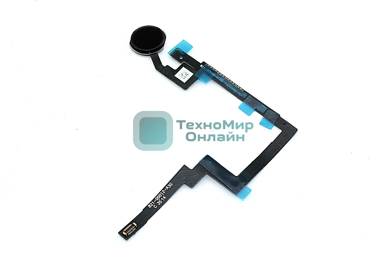 Шлейф кнопки Home для Apple iPad Mini 3 черный
