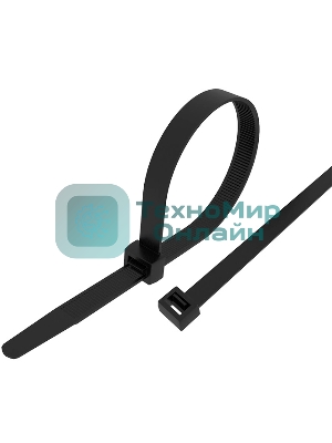 Хомут Rexant nylon 3.6 х 300 мм 100 шт черный