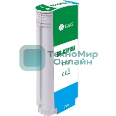 Картридж струйный G&G GG-B3P19A №727 голубой (130 мл) для HP DJ T920/T1500