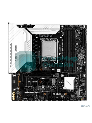Материнская плата Maxsun Terminator B760M D5, LGA 1700, Intel B760, 4xDDR5, 4xSATA, 3xM.2, 1xPCIe 5.0 x16, 1xPCIe x4, 1xPCIe 3.0 x1, 1xHDMI, 1xDP, 2xUSB 3.2 Gen 1, 6xUSB 2.0, 1x 2.5Gb LAN, 3x3.5 мм, 5.1, mATX