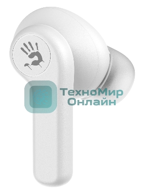 Наушники TWS A4Tech Bloody M30 белый, внутриканальные, Bluetooth, до 22 ч