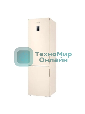 Холодильник Samsung RB37A5200EL/WT бежевый двухкамерный 269/98л морозилка снизу, No Frost