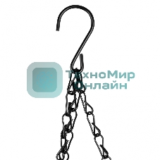 Кашпо подвесное Palisad с вкладышем из коковиты, конус, диаметр 25 см