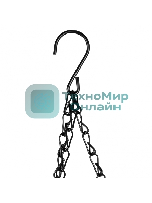 Кашпо подвесное Palisad с вкладышем из коковиты, конус, диаметр 25 см