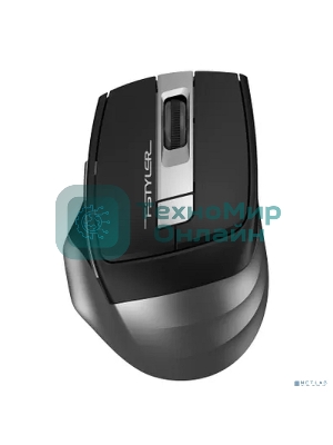 Мышь беспроводная A4Tech Fstyler FG35 серый/черный, 2000 dpi, радиоканал, USB, кнопки - 6
