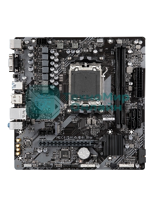 Материнская плата Gigabyte B650M S2H (V1.2/V1.4), AM5, AMD B650, 2xDDR5, 4xSATA, 1xM.2, 1xPCI-E 4.0 x16, 3xUSB-A 3.2 Gen 1, 1xUSB-C 3.2 Gen 1, 1x 1Gb LAN, 3x3.5 мм, 7.1, Micro-ATX