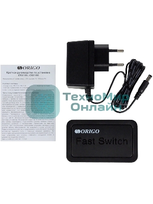 Коммутатор неуправляемый 5-портовый 10/100 Мбит/с ORIGO OS1105/A1A