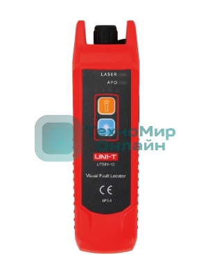Детектор повреждений оптоволокна UNI-T UT691-10 10мВт, диапазон длины оптического волокна 8-10 км