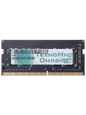 Оперативная память Apacer, DDR4, 8GB (1x8GB), 2666MHz, CL19, SO-DIMM