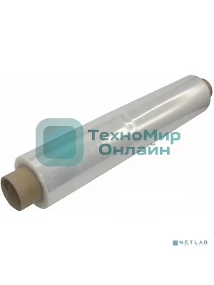 Стретч-пленка 450 мм х 20 мкм, вес 1,9 кг, прозрачная (первичное сырье)