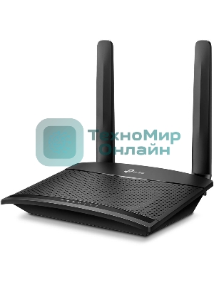 Роутер беспроводной TP-Link TL-MR100 N300 10/100BASE-TX/4G(3G) cat.4 черный