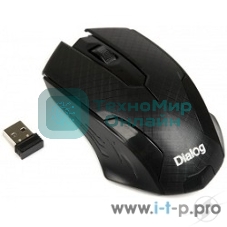 Мышь беспроводная Dialog Pointer MROP-07U черный, 800 dpi, радиоканал, USB, кнопки - 3