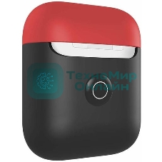 Чехол SwitchEasy Colors для в футляра с возможностью беспроводной зарядки к AirPods 2. Материал силикон. Цвет черный.