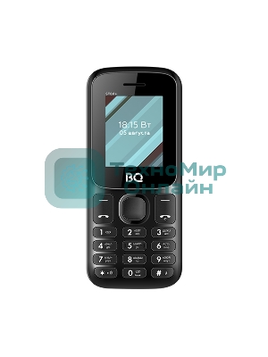 Мобильный телефон BQ 1848 Step+ черный (без СЗУ в комплекте)