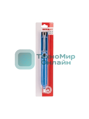 Вакуумный экстрактор припоя Rexant (оловоотсос), пластик